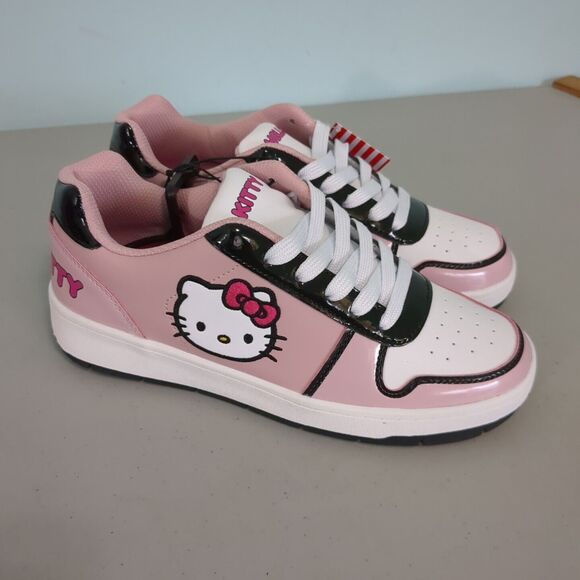 Sanrio Shoes - Hello Kitty by Sanrio Women's Pink Casual Court Sneakers Size 8 shoes New